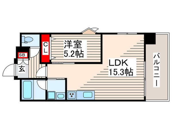 ニューガイア南葛西№71の物件間取画像